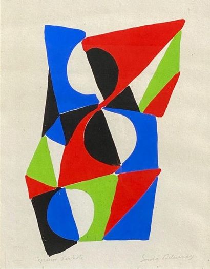 Sonia DELAUNAY (1885-1979)

Composition

Colour...