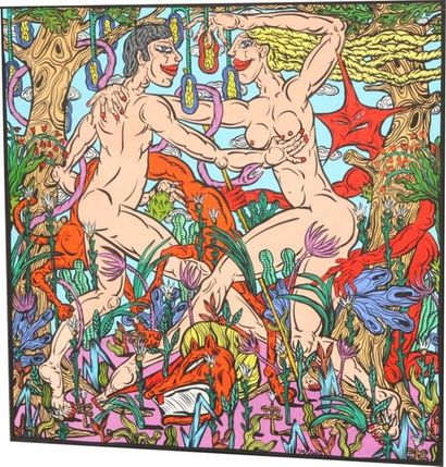 VERSUS (born 1963)

Adam and Eve

Acrylic...