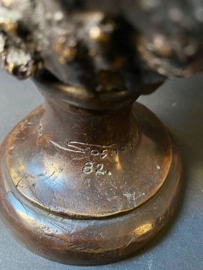 Sacha SOSNO (1937-2013)

Bust 

Bronze print...