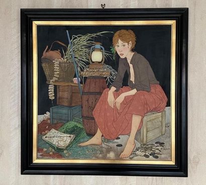 Philippe Henri NOYER (1917-1985)

Woman sitting...