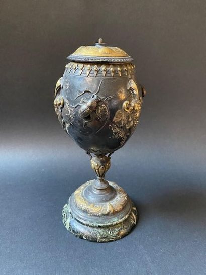 Auguste CAIN (1821-1894) 

Rare covered bronze...
