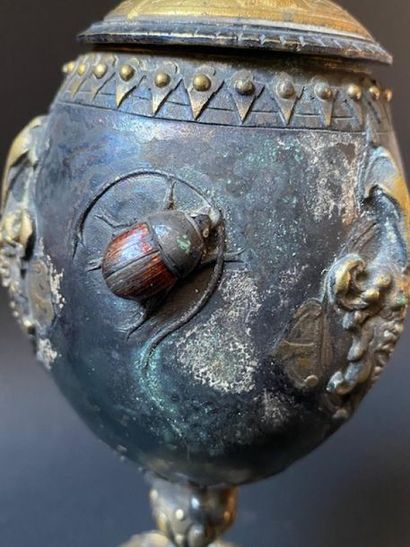 Auguste CAIN (1821-1894) 

Rare covered bronze...