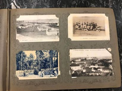 Album of old postcards