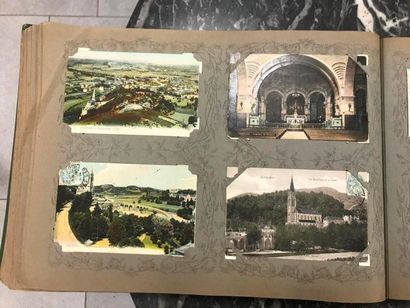 Album of old postcards