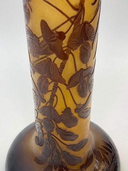 Émile GALLÉ (1846-1904)

Grand vase soliflore...