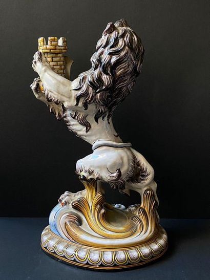 Emile GALLE (1846-1904)

Candélabre en faïence...