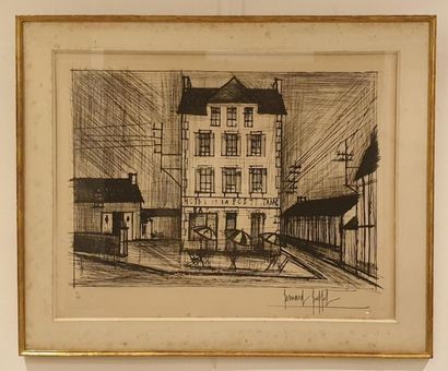 Bernard BUFFET (1928-1999)

Hôtel de la Poste

Pointe...