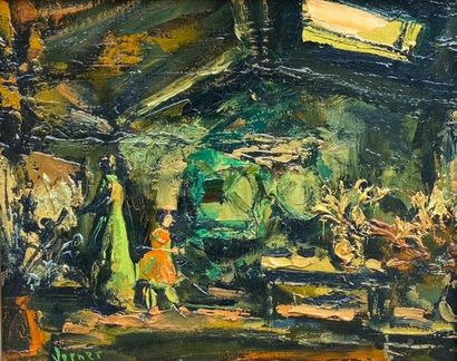VERNER (1923-1991)

L'atelier

Huile sur...