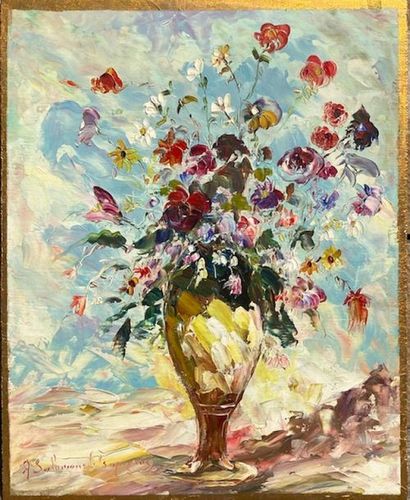 Salomon LE TROPÉZIEN (XX)

Bouquet de fleurs...