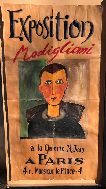 Amedeo MODIGLIANI (1884-1920), d'après 

Affiche...