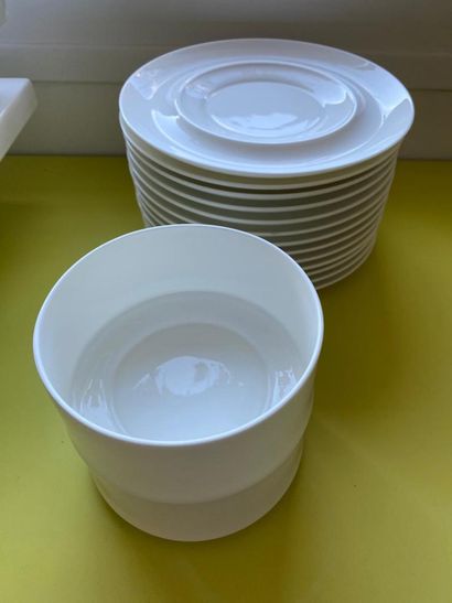 Contemporary work
Part of earthenware service...