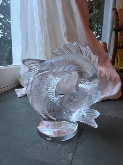 LALIQUE FRANCE
Moulded crystal proof representing...