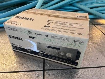 New amplifier in its original box from YAMAHA...