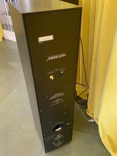 Pair of MERIDIAN speakers
(sold as is, without...