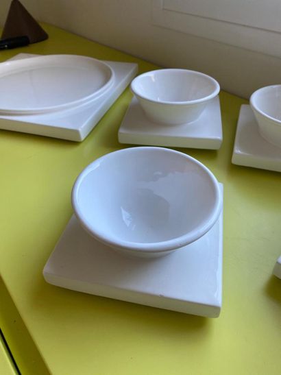 Contemporary work
Part of earthenware service...