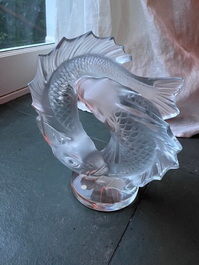 LALIQUE FRANCE
Moulded crystal proof representing...