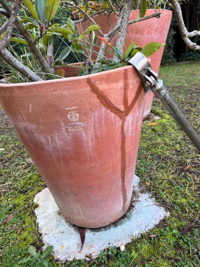 Pot en terre cuite de marque LA FORNACINA
Avec...