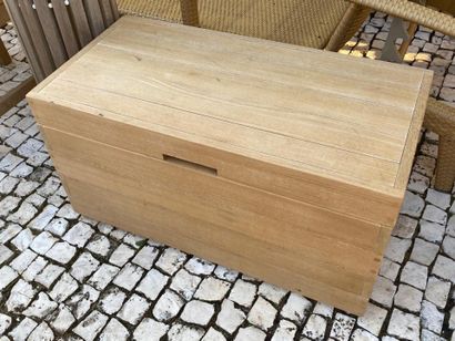 Teak chest with compartments 42 x 80 x 40...