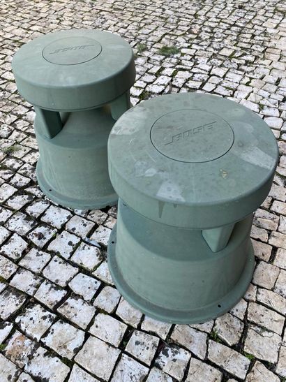 Pair of outdoor speakers 