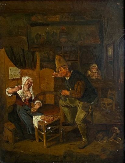 Adriaen VAN OSTADE (1610-1685), dans le goût...