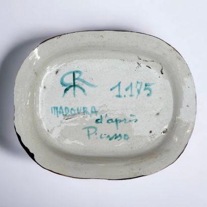Pablo PICASSO (1881-1973), d'après - MADOURA
Colombe...