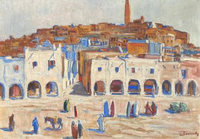 Maurice BOUVIOLLE (1893-1971)
La place du...