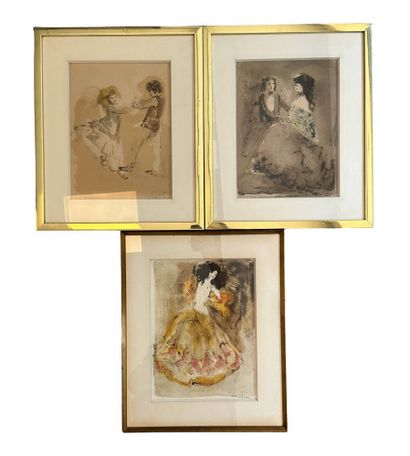 Léonor FINI (1907-1996)
Ensemble de trois...
