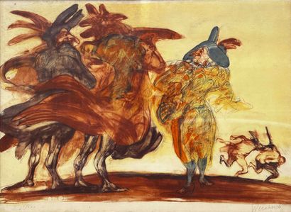 Claude WEISBUCH (1927-2014)
Bonjour Polichinelle...