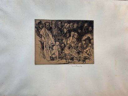 Frank BRANGWYN (1867-1956)
Ensemble de huit...