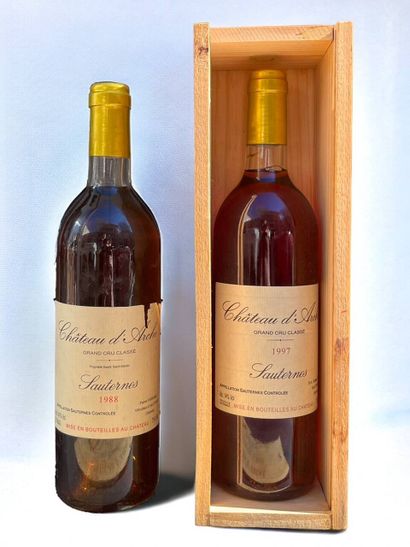 Lot of 9 bottles of various wines including...