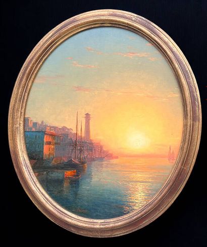Piotr PEKUSTO (1925)
Marine, sunset at the...
