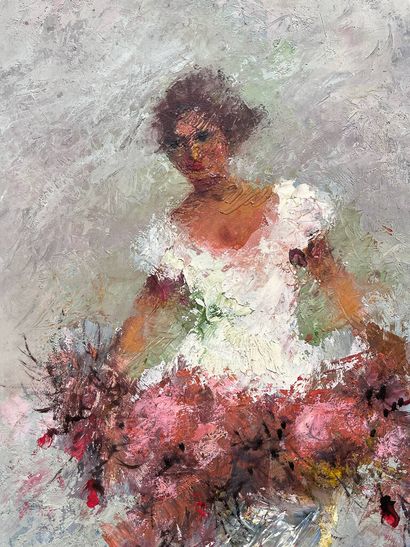 Noël CANEPA (1935)
Woman with dress
Oil on...
