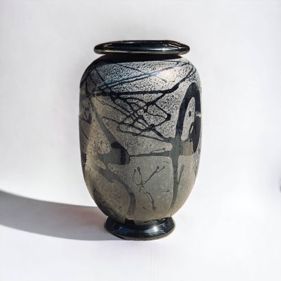Robert PIERINI (1950)
Lot de quatre vases...