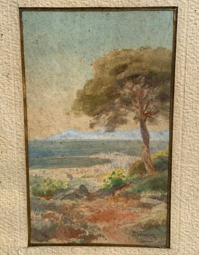 P. VENANSOUZ
Landscapes of Antibes
Pair of...
