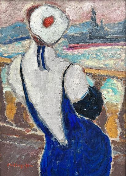 Ramon DILLEY (1932)
Mathilde - 1975
Oil on...