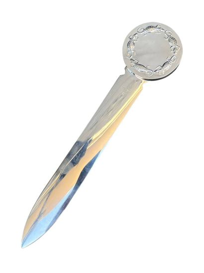 CHRISTOFLE
Silver-plated paper-cutter with...