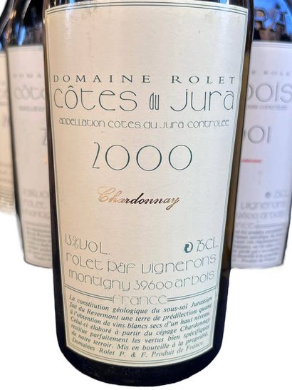 Lot of 11 bottles of Domaine Rolet red and...