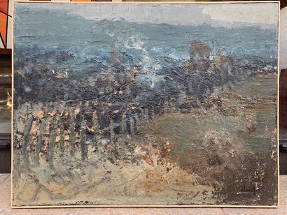 Pierre CHRISTIN (1935)
Landscape
Oil on cardboard...