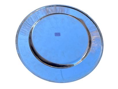 A silver presentation dish 800/1000
Italian...