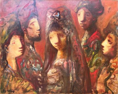 Sylvain VIGNY (1903-1970)
Young women with...