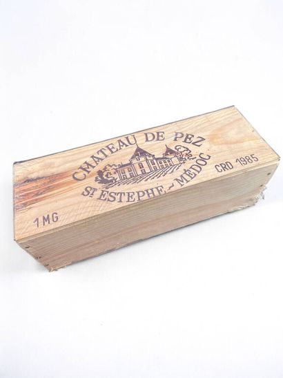2 magnums of Château de Pez red wine 1985.
In...