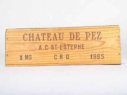 2 magnums of Château de Pez red wine 1985.
In...