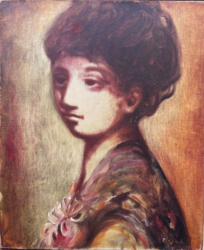 Sylvain VIGNY (1903-1970)
Portrait of a young...