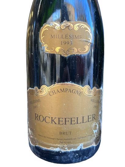 9 bottles Champagne Rockefeller brut vintage...