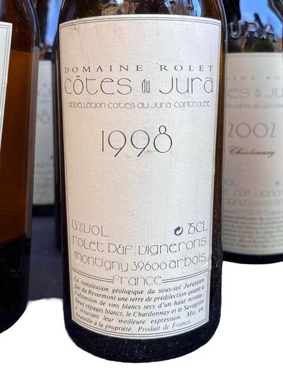 Lot of 12 bottles of Domaine Rolet white...