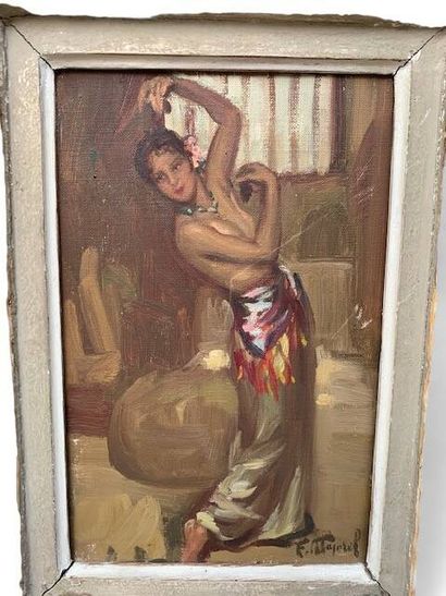 Fernand MAJOREL (1898-1965)
Oriental dancer
Oil...
