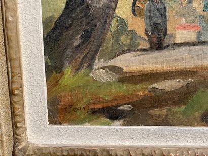 ARMAND COUSSENS (1881-1935)
Bohémiens sous...