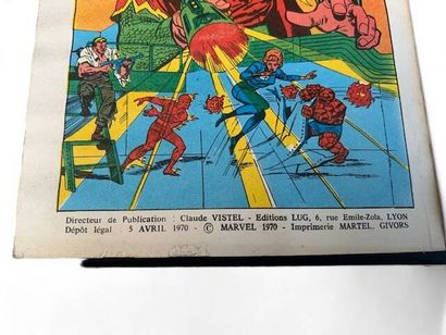 Lot de 8 BD MARVEL Comics et Strange
Années...