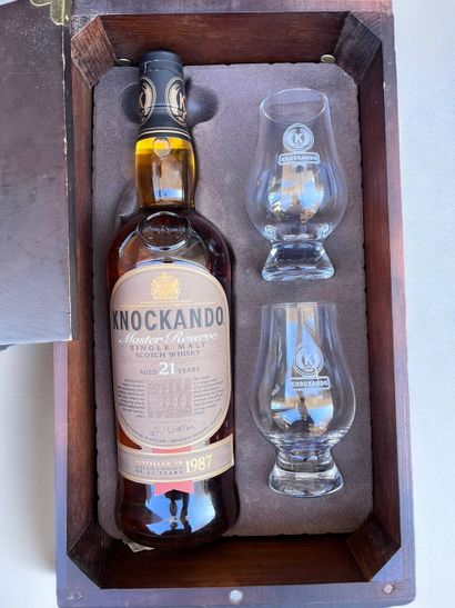 Lot of two bottles of spirits including a...