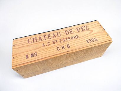 2 magnums of Château de Pez red wine 1985.
In...